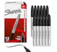 [B0D2CF2WPL] Sharpie Permanent Markers, Fine Tip, Black Pack (pack of 12)